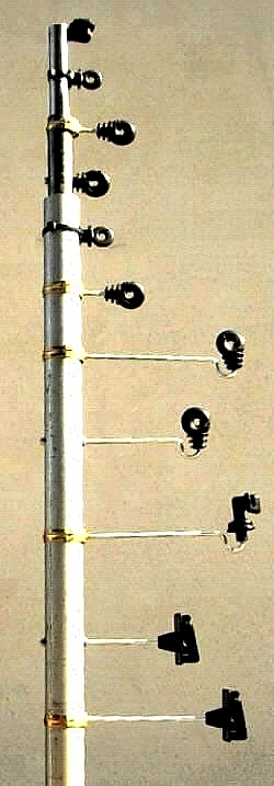 Aisladores pastor eléctrico para varilla e hilo - 6 a 14 mm Ø
